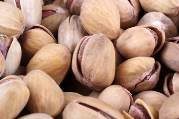 Canvas Print - Pistachio nuts background