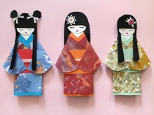 Origami, Japanese Dolls 