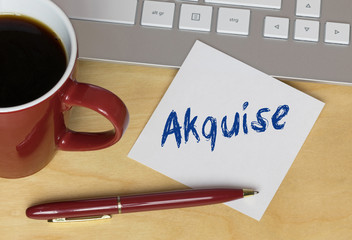 Sticker - Akquise