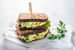 © Ina Peters Photographie/Stocksy - Food: wholemeal sandwich with guacamole