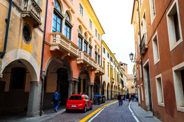 Wall Mural - Beautiful street of Padova (Padua), Veneto, Italy