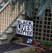 Black Lives Matter lawn sign 