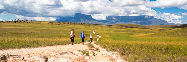 Wall Mural - Mount Roraima banner web, Venezuela, South America.