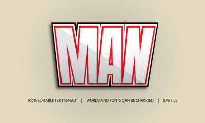 Wall Mural - text effect - sport