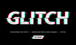 Glitch Text Effect with editable font