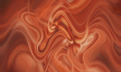 Wall Mural - Bokeh Lush Lava Swirl Abstract Zig zag, bright background