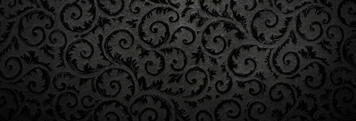 Wall Mural - dark, baroque wallpaper may used as background