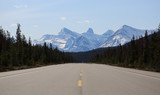 Fototapeta Góry - Icefields Parkway that connects Banff National Park to Jasper National Park in Canada