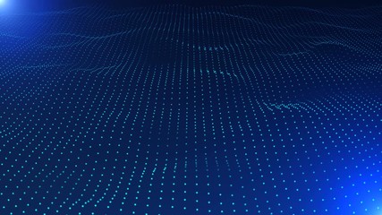 Wall Mural - future technology information background video