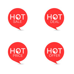 Wall Mural - hot sale icon set