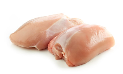 Sticker - fresh raw chicken meat