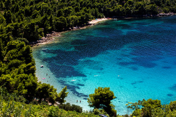 Peljesac peninsula coastline