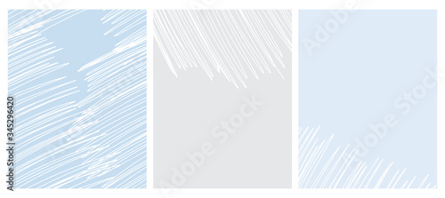 Fotomural Abstract Geometric Seamless Vector Pattern and 2 Layouts