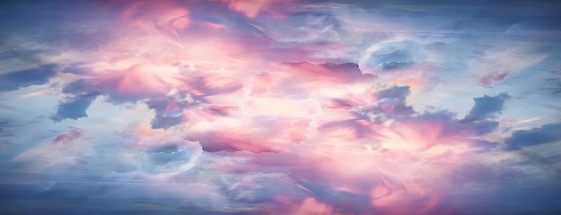 orange sky universe swirling abstract background