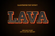 © amrikhsn - 3d lava text effect, editable text