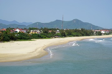 Wall Mural - beautiful tropical coastline in vietnam