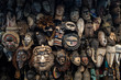 © Marc - Typical handcrafted wooden masks in the souq of Marrakech