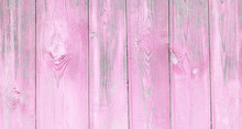 Panoramic Rustic Vintage Pink Wood Wall Background