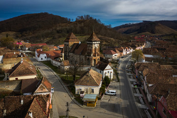 Wall Mural - Transylvania Valea Viilor rural church