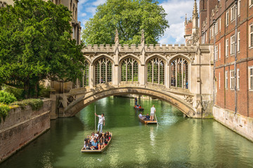 Punting on the River Cam Cambridge