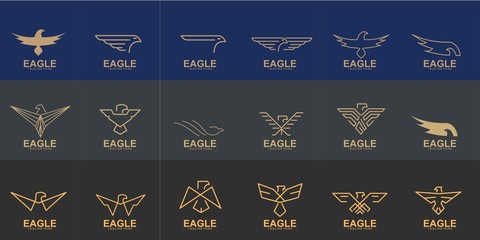 Set of Eagle logo