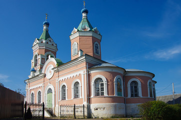 Mozhaisk, Russia - September, 2019: Ioakimo - Annovskiy Temple