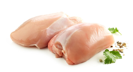 Canvas Print - fresh raw chicken meat