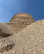 Meidum Pyramid in Fayoum city in Egypt