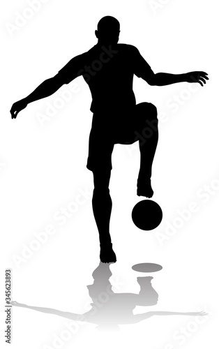 A soccer or football player...