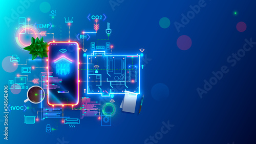 Fotomural Development smart home and IOT system
