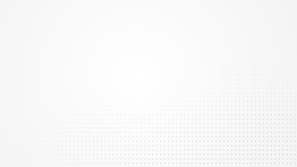 Canvas Print - dot white gray pattern gradient light texture background. abstract technology big data digital backg