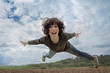 © Sergey Kohl - Joyful boy in flight (levitation effect).