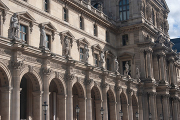 Paris, Francia, Europa. March 5, 2007: Louvre Museum