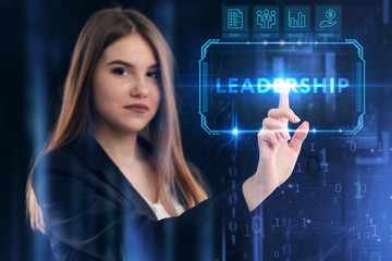 business, technology, internet and network concept. young businessman working on a virtual screen of