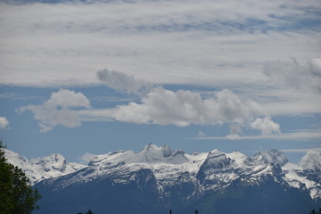 Berglandschaft in der Schweiz