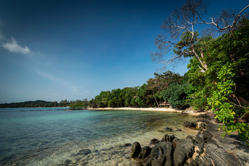 Wall Mural - Treehouse Bay in Koh Ta Kiev paradise island in cambodia