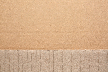 Texture of cardboard paper, closeup