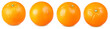 Isolated orange fruits. Collection of whole oranges isolated on white background with clipping path