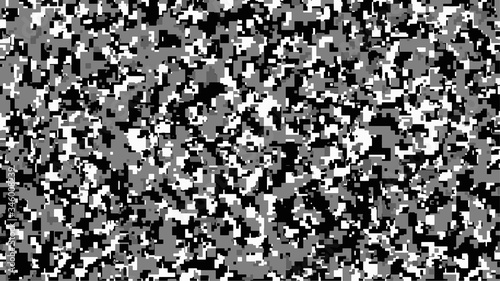 Black White And Grey Pixel Camouflage Digital Camo Background Military Pattern Army And Sport Clothing Urban Fashion Vector Format 16 9 Aspect Ratio Buy This Stock Vector And Explore Similar Vectors At