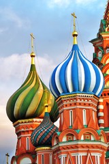 St. Basil Cathedral, Red Square, Moscow, Russia.	
