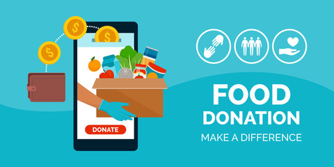 Sticker - Food and meal donation app