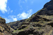 © Beroner - Berge und blauer Himmel auf den Kanarischen Inseln, Spanien, La Palma, Barranco del Jurado