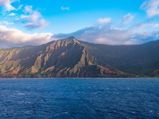 Wall Mural - The Na Pali Coast State Park is a Hawaiian state park located northwest side of Kauai, the oldest inhabited Hawaiian island. It is touted as one of the most beautiful places on earth.