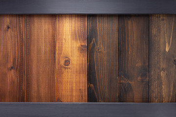 Wall Mural - wooden plank board background as wall