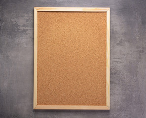 Wall Mural - cork board or corkboard as background texture surface