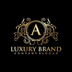 Wall Mural - elegant luxury Logo template vector illustration