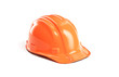 © vadarshop - Orange construction helmet. 3d rendering on white background