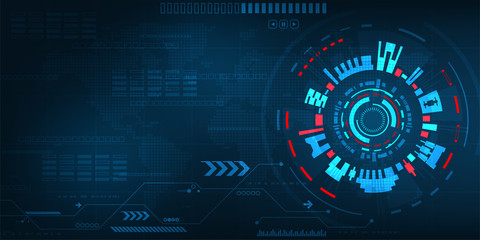 An interface that has technology concepts.