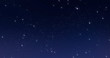 Leinwandbild Motiv Sky stars, starry night dark blue background with starlight sparkles twinkling and blinking in universe space. Starry night sky, milky way stars twinkle shine, seamless loop
