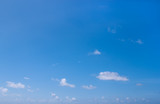 Fototapeta Na sufit - Beautiful blue sky with white clouds.